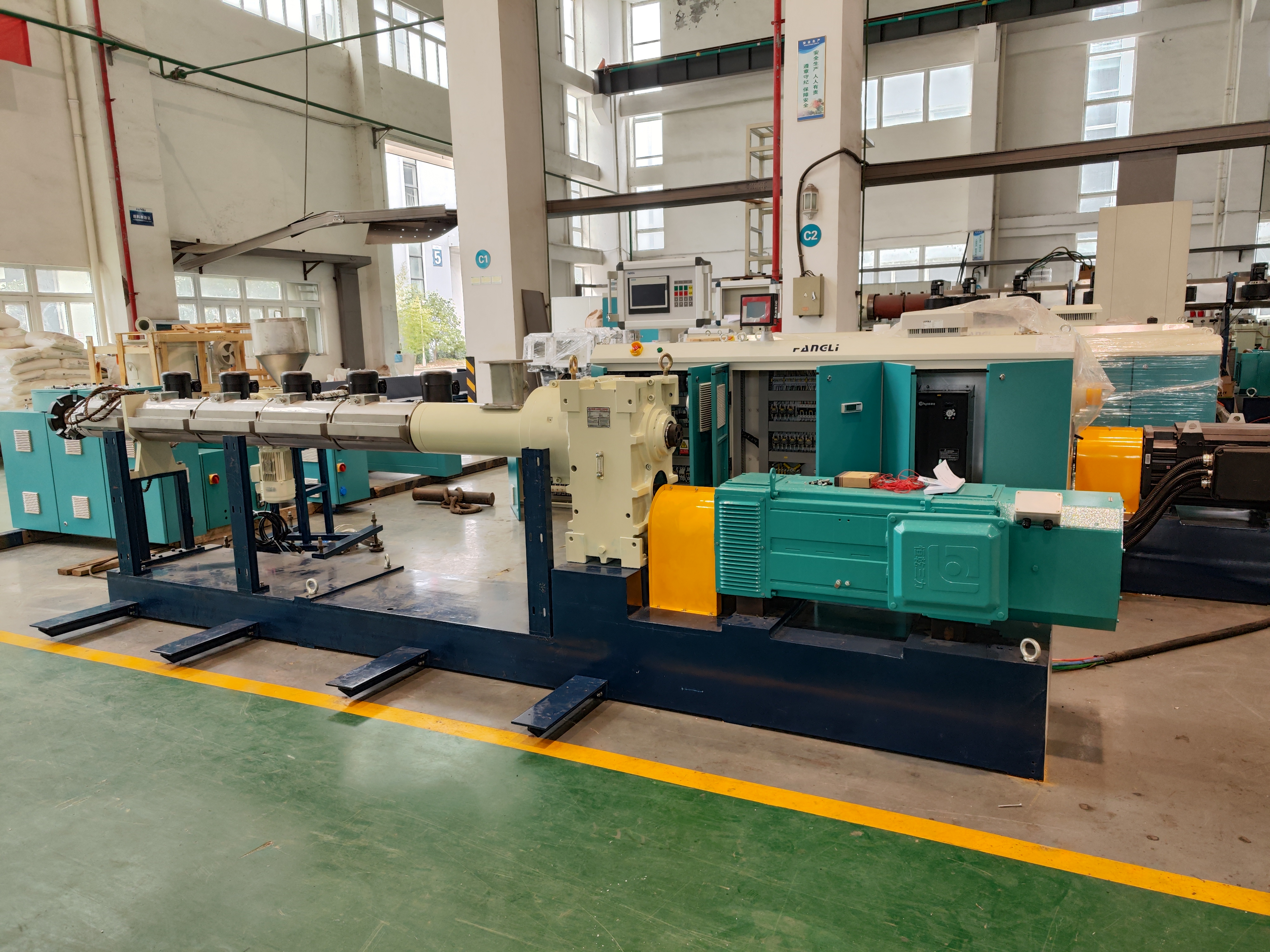 محرك تيار متردد متغير السرعة YJP للبلاستيك 1